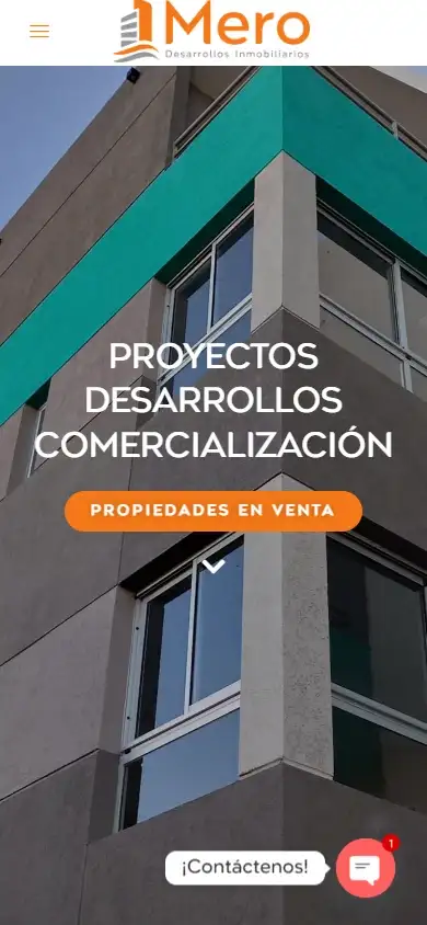 Mero Desarrollos website